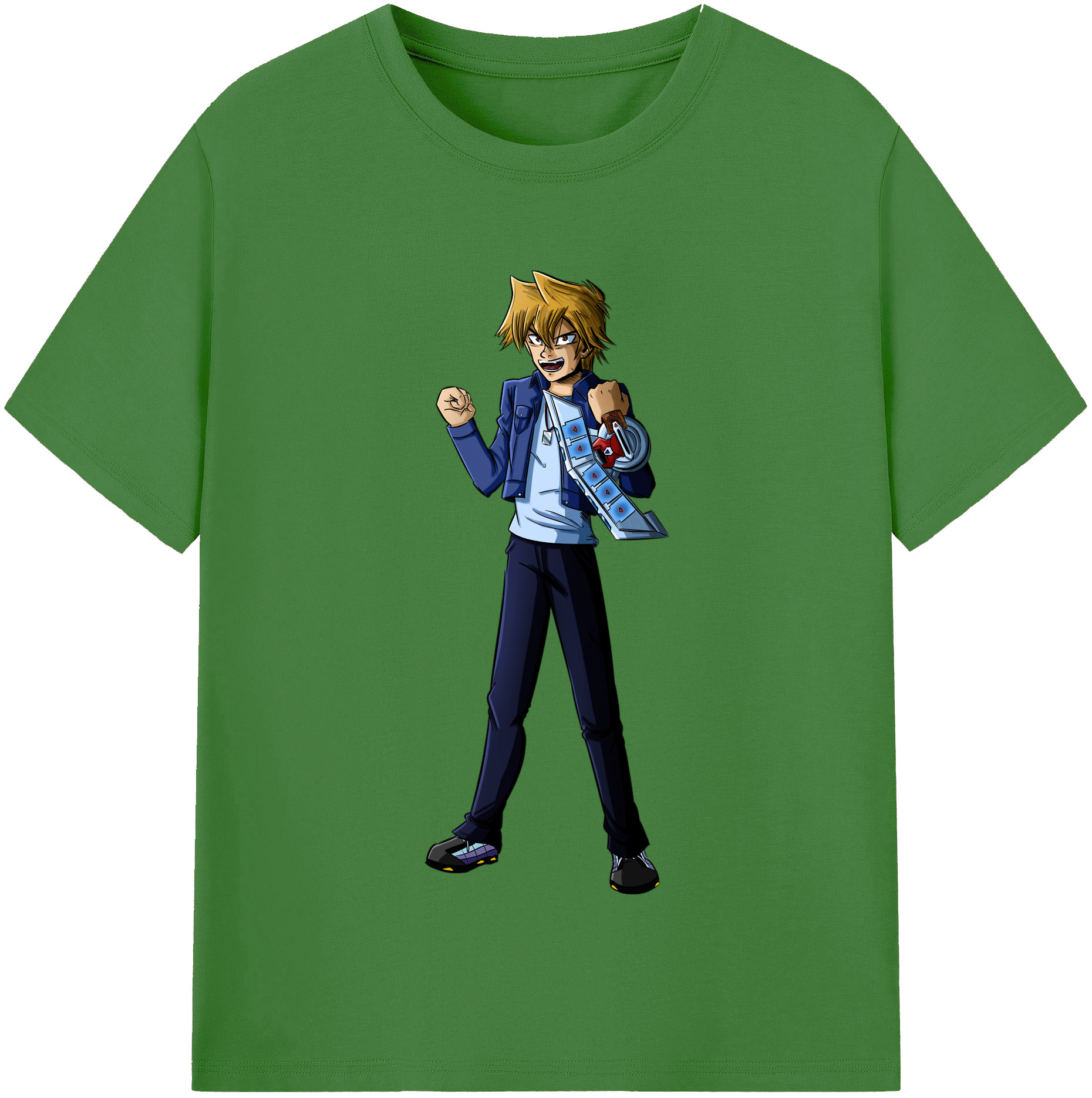 （画像用） 遊☆戯☆王 Yu-Gi-Oh! レディースカジュアルプリントTシャツ（綿100％）